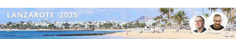 Transformační dovolená s Jirkou Ledvinkou a Jaroslavem Grűnwaldem Lanzarote 19.9.-26.9.2025