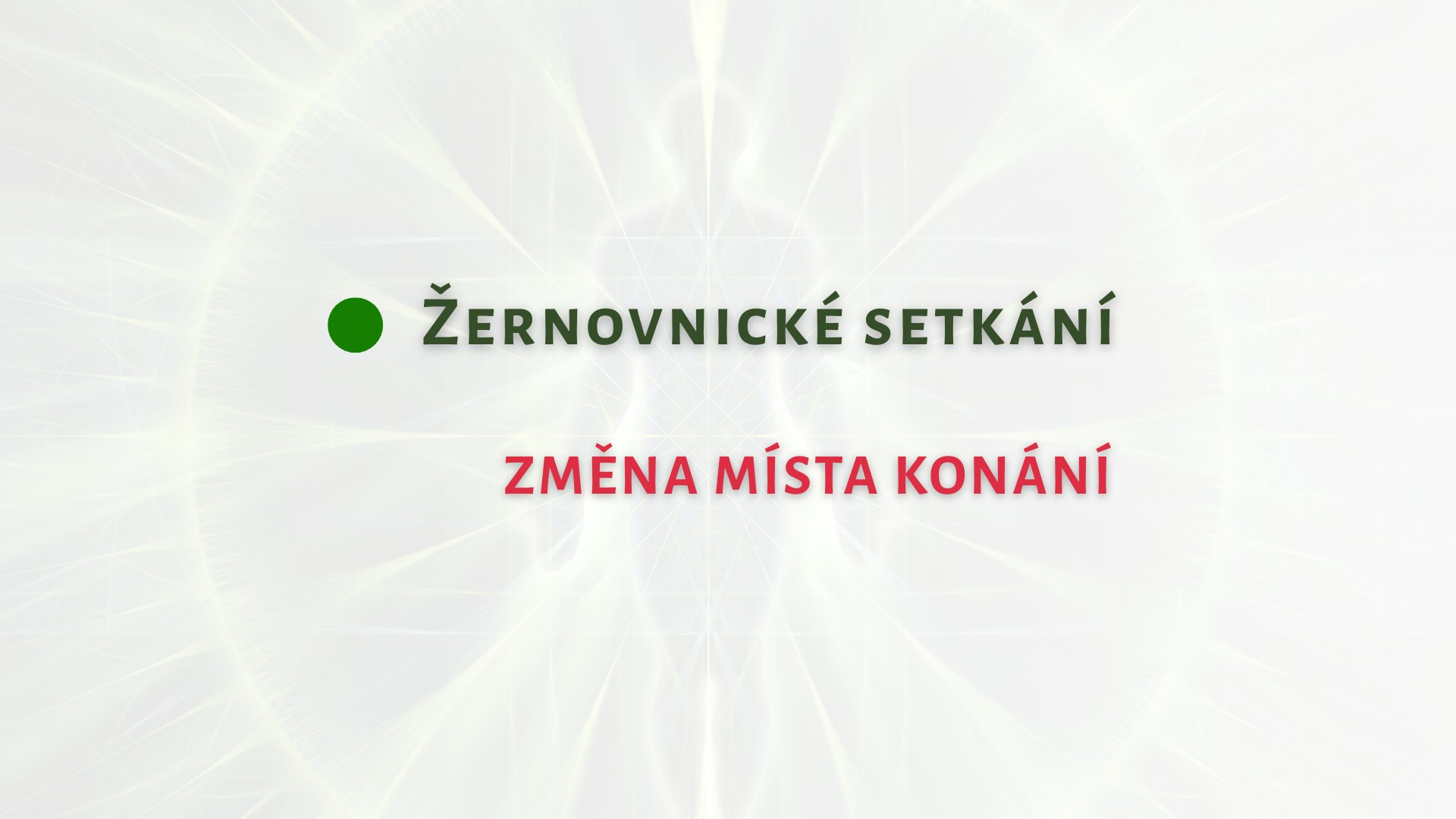 Naděje člověka -Žerovník - Blansko Zámecká Sýpka